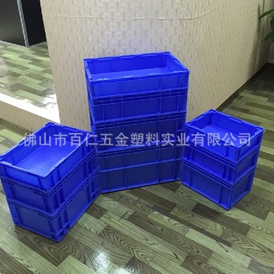 HP7D藍(lán)色塑料周轉(zhuǎn)箱 物流與汽配行業(yè)的理想選擇